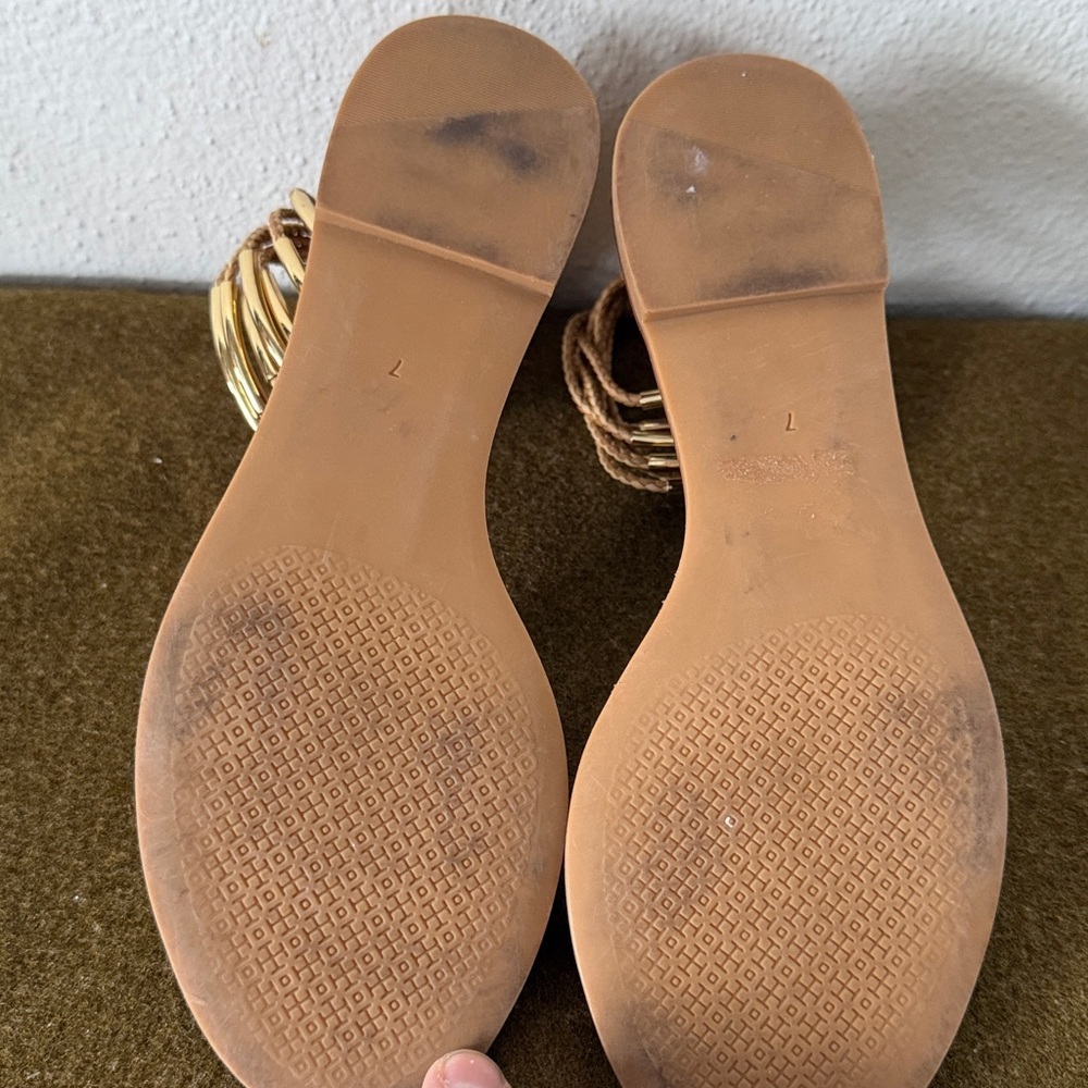 Tory Burch Mignon Braided Flat Sandals Womens 7 - Picture 6 of 7